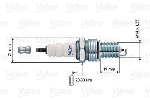 VALEO Süüteküünal 246914 Süüteküünlad VALEO VELOSTER 246914 odav