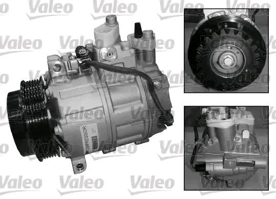 VALEO Klimakompressor 813657 Aircondition Mercedes Viano W639: Klimakompressor VALEO 813657