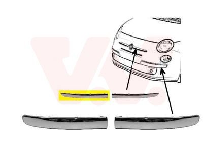 VAN WEZEL Kate, põrkeraud 1604584 VAN WEZEL 1604584 Kate, põrkeraud