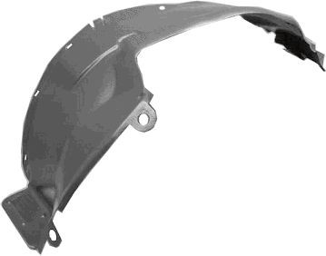 VAN WEZEL Innerskjerm plastikk 4387433 VAN WEZEL 4387433 Innerskjerm plastikk