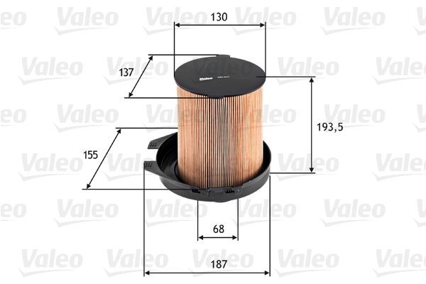 VALEO Õhufilter 585603 VALEO 585603 Õhufilter BX Hatchback hind