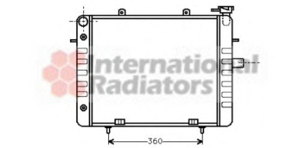 VAN WEZEL Radiatore motore 37002037 VAN WEZEL 37002037 Radiatore motore Opel Rekord E SW prezzo