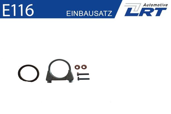 LRT Kit d'assemblage, catalyseur E116 E116 LRT Kit de montage catalyseur Honda pas cher
