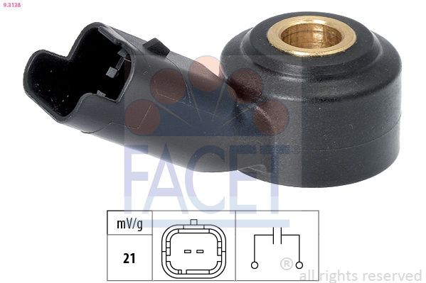 FACET Detonācijas devējs 9.3138 9.3138 Detonācijas devējs NISSAN NV200 FACET