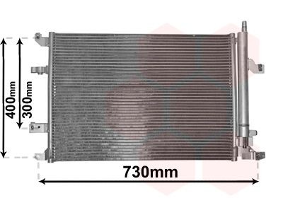 VAN WEZEL Condensor voor airco 59005138 59005138 Airco-condensor VOLVO V90 Hatchback VAN WEZEL