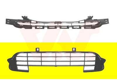 VAN WEZEL Ventilatiegrille, bumper 0927590 VAN WEZEL 0927590 Grill, bumper SAAB 99 Sedan goedkoop