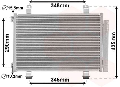 VAN WEZEL Kondensaator, kliimaseade 52005116 VAN WEZEL 52005116 Kliimaradiaator SUZUKI Splash Hatchback odav