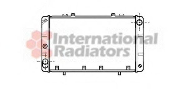 Radiator, motorkjøling VAN WEZEL 53002011 VAN WEZEL 53002011: Radiator Toyota MR 2 2006