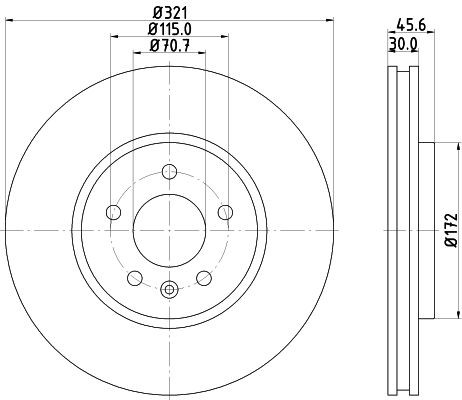 HELLA Sidur, radiaatoriventilaator 8MV 376 758-631 Sidur radiaatoriventilaator HELLA HILUX Pick-up 8MV 376 758-631 odav