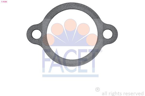 FACET Guarnizione, Termostato 7.9586 FACET 7.9586 Guarnizione di tenuta acqua raffreddamento Land Rover Freelander L314 originali prezzo