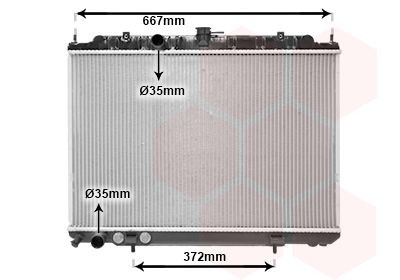 VAN WEZEL Kylare 13002239 VAN WEZEL 13002239 Kylare X-Trail T30 original