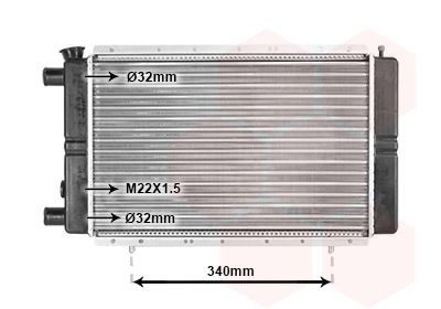 VAN WEZEL Radiators, Motora dzesēšanas sistēma 43002022 VAN WEZEL 43002022 Dzesēšanas radiatori RENAULT Trafic I Platforma/Šasija (P6) lēti