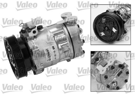 VALEO Compressore aria condizionata 699315 699315 costo Compressore aria condizionata VALEO ROVER 75