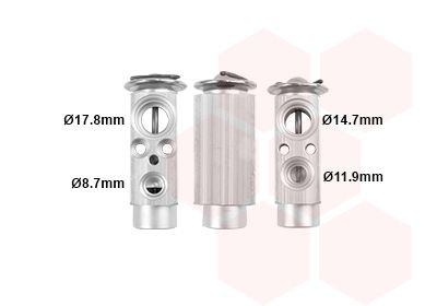 VAN WEZEL Expansieventiel airco 06001360 06001360 Expansieventiel airco BMW i3 VAN WEZEL