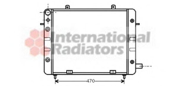 VAN WEZEL Radiator, motorkjøling 37002071 VAN WEZEL 37002071 Radiator motor Opel Monza A pris