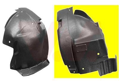 VAN WEZEL Innerskjerm plastikk 4394436 VAN WEZEL 4394436 Innerskjerm plastikk