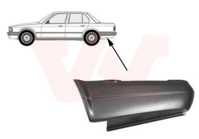 Sidewall VAN WEZEL 0620133 VAN WEZEL 0620133 BMW 7 Series 2009 Wheel arch price