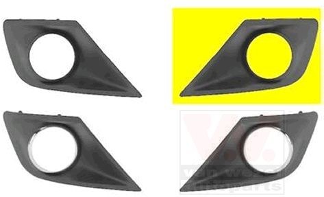 Bumper grill VAN WEZEL 4033593 VAN WEZEL 4033593 Bumper grill Peugeot 207 2025