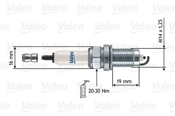 VALEO Candela accensione 246873 246873 Candele HONDA VALEO costo