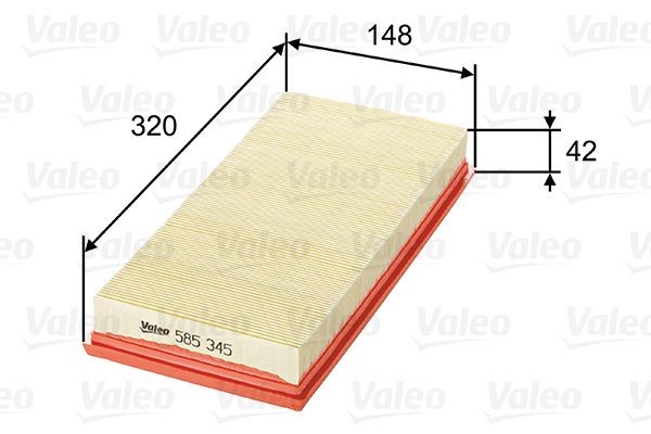 VALEO Filtro de ar 585345 VALEO 585345 originais Filtro de ar Ford Mondeo mk2 custo