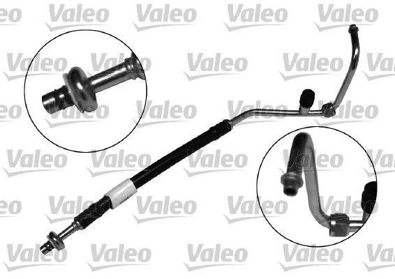 VALEO High Pressure Line, air conditioning 818440 818440 VALEO air conditioning pipe PEUGEOT