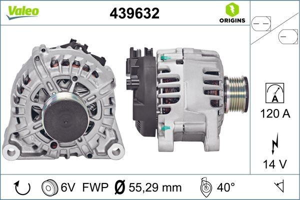 VALEO Alternatore 439632 439632 Alternatore VALEO MAZDA PREMACY costo