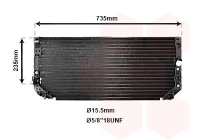VAN WEZEL Lauhdutin, ilmastointilaite 53005279 VAN WEZEL 53005279 TOYOTA Proace City Verso ilmastoinnin lauhdutin vaihto hinta