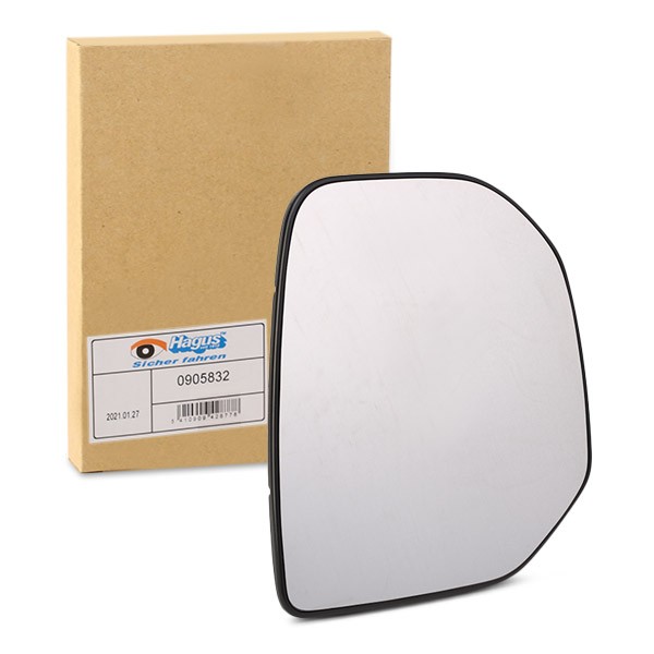 VAN WEZEL Sklo vonkajżieho zrkadla 0905832 0905832 Sklo zrkadla CITROËN DS5 VAN WEZEL