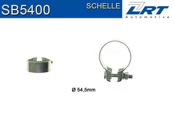 LRT Connettore tubi, Imp. gas scarico SB5400 SB5400 Fascetta scarico LRT Volkswagen TIGUAN costo