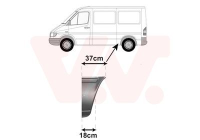 Πλευρικό τοίχωμα VAN WEZEL 3075139 VAN WEZEL 3075139 Πλευρικό τοίχωμα Volkswagen LT 1999