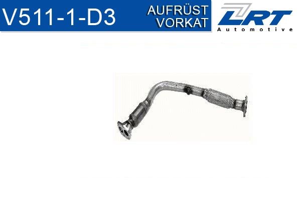 LRT Ombyggingssett, forkatalisator V511-1-D3 LRT Euro1- / euro2- / d3- konvertering BMW V511-1-D3