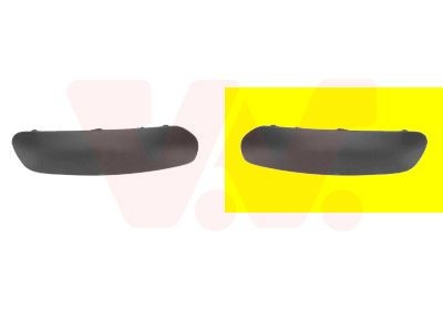 VAN WEZEL Cover, bumper 0927581 VAN WEZEL 0927581 genuine Ami EV bumper trim price