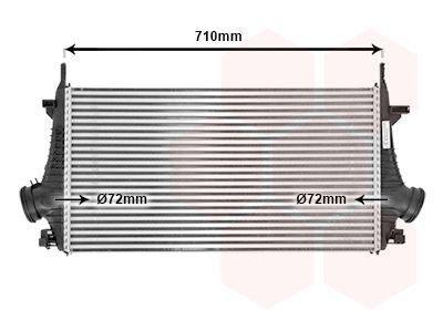 VAN WEZEL Intercooler 37004476 VAN WEZEL 37004476 Intercooler Opel Insignia A Country Tourer pris