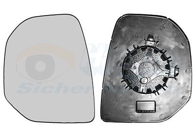 VAN WEZEL Vetro specchio, specchio esterno 0905831 VAN WEZEL 0905831 Vetro specchio Peugeot PARTNER originali
