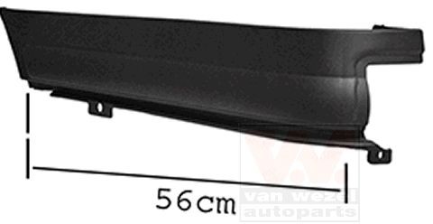 VAN WEZEL Rear bumper 1898535 VAN WEZEL 1898535 MERCURY MONTEREY bumper cost