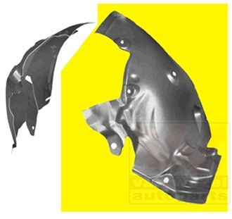 Belægning, hjulkasse VAN WEZEL 4377436 VAN WEZEL 4377436: Inderskærm Renault KOLEOS 2012