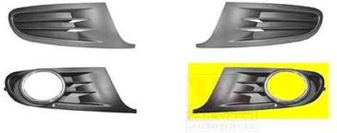 VAN WEZEL Ventilatiegrille, bumper 5863593 VAN WEZEL 5863593 Ventilatiegrille, bumper VOLKSWAGEN Passat B7 Van / Station Wagon (365) 2.0 TSI 211 Pk 2010