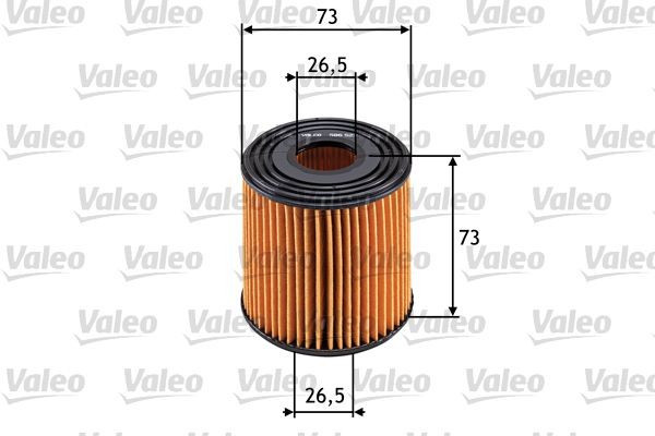 VALEO Eļļas filtrs 586523 Eļļas filtri VALEO Nissan MURANO 586523