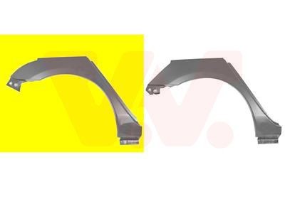 VAN WEZEL Sdovägg 2735148 Mazda 2 MPV Hjulhus VAN WEZEL 2735148