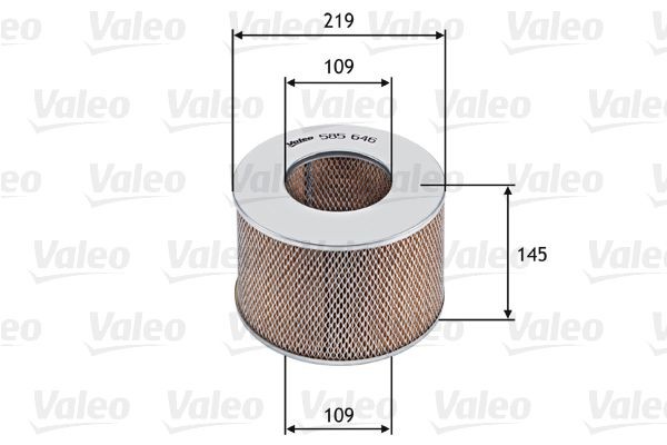 VALEO Filtre à air 585646 VALEO 585646 Filtre à air Toyota Land Cruiser J7 prix