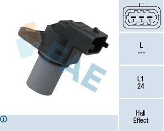 FAE Sensor, knastakselposition 79309 79309 Knastakselføler DODGE CALIBER FAE
