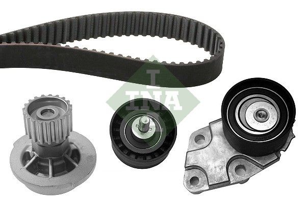 INA Vesipumppu + jakohihnasarja 530 0332 30 Colorado I Crew Cab Pick-up jakohihnasarja INA 530 0332 30