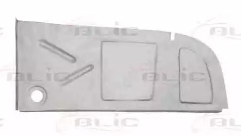 BLIC Pianale carrozzeria, Cofano bag. / Vano di carico 6505-04-3525882P 6505-04-3525882P costo Pianale scocca / sottoscocca BLIC MERCEDES-BENZ GLB