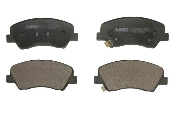 ABE Piduriklotsid C10529ABE Pidurikattekomplekt, ketaspidur ABE GETZ C10529ABE odav