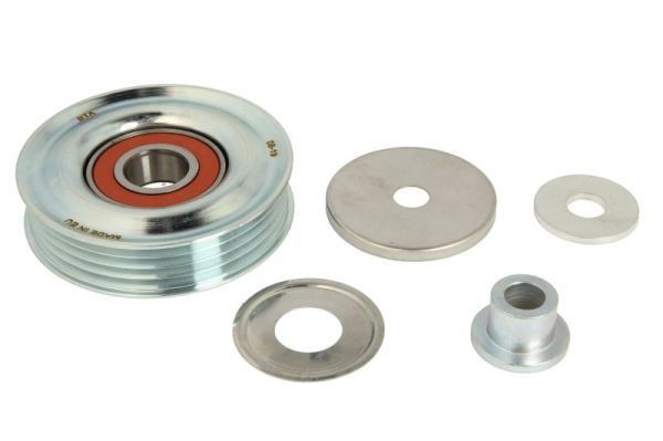 BTA Galet enrouleur de courroie d'accessoire E24001BTA Nissan INTERSTAR Poulie renvoi transmission courroie trapézoïdale à nervures BTA E24001BTA
