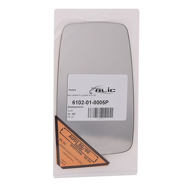 BLIC Miroir de rétroviseur 6102-01-0005P BLIC 6102-01-0005P Glace de rétroviseur Audi 80 b4 prix