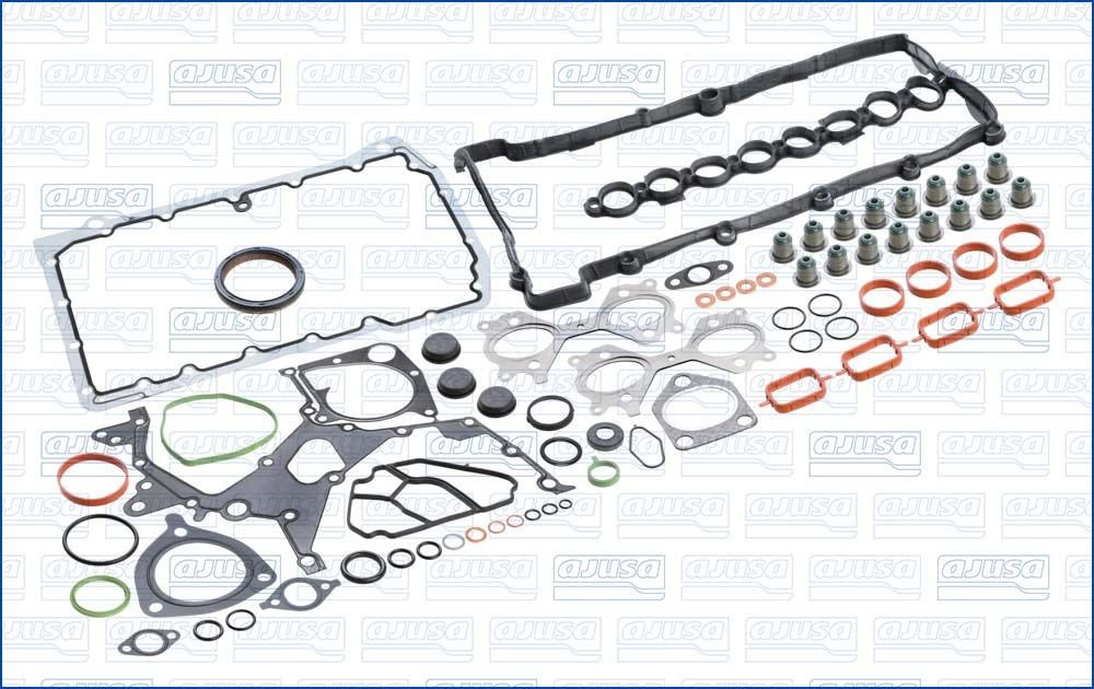 AJUSA Komplet pakningssæt, motor 51020700 AJUSA 51020700 i8 Roadster I15 Pakningssæt krumtaphus pris