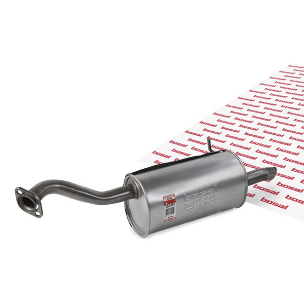 BOSAL Bakre eksospotte 163-055 Lyddemper eksos DACIA BOSAL 163-055