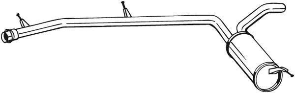 BOSAL Kesksummuti 282-859 BOSAL 282-859 originaal Kesksummuti Dispatch II MPV (VF7) hind