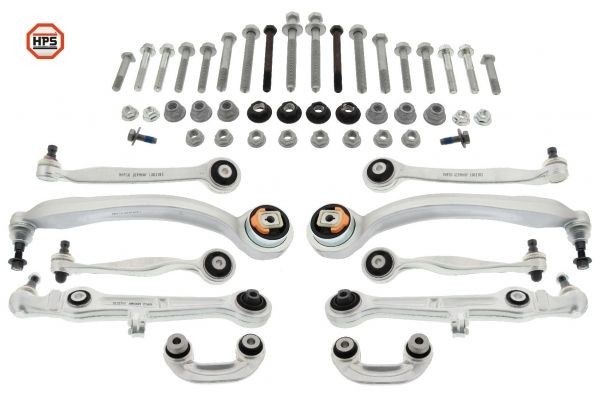MAPCO Querlenker Satz 59825/1HPS 59825/1HPS MAPCO ABARTH Reparatursatz, Querlenker vorne und hinten